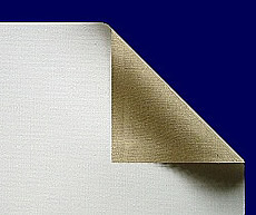 Lerret på rull i lin og polyester. Lerret på rull i lin/ polyester, 400 gram.